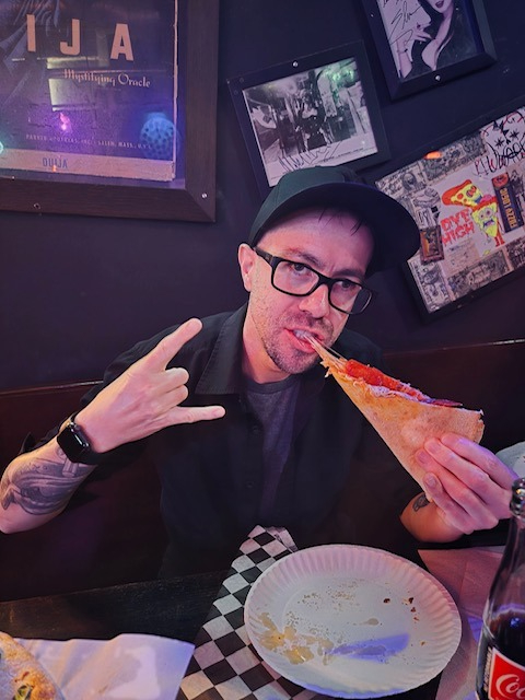Danny with a metal AF Cheese Pull