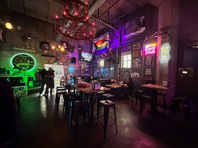 Interior of The 4fh Horseman - Long Beach, CA