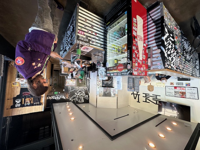 Kitchen counter at Ozzy’s Apizza