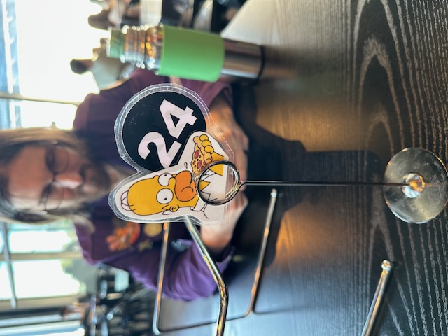 Waiting for pizza at Ozzy’s Apizza