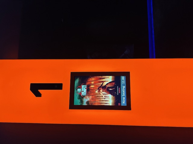 Poster inside Regal North Hollywood auditorium one