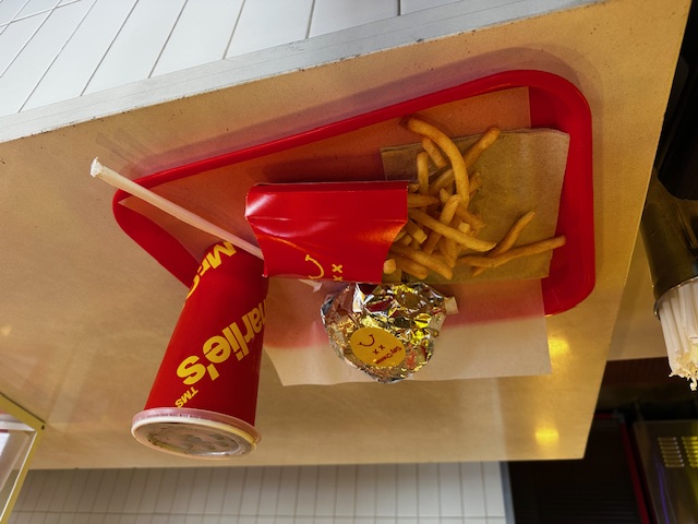 Cheeseburger from Mr. Charlie's