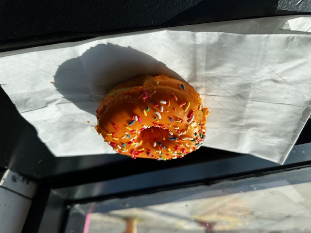 Donut at Trejo’s Coffee and Donuts
