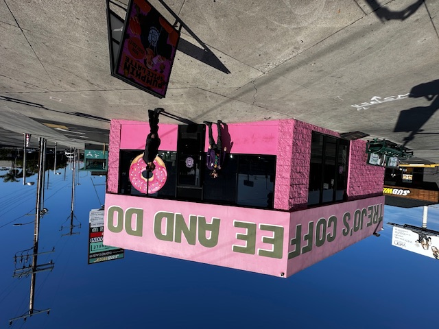 Exterior of Trejo’s Coffee and Donuts