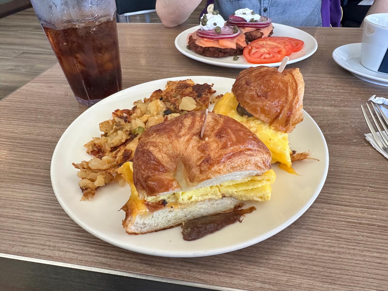 Breakfast Sandwich from Lovi's Delicatessen.